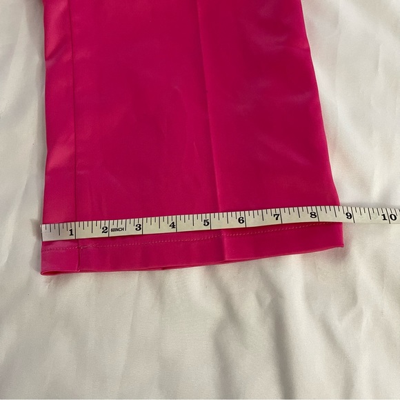 Hot pink strapless sweetheart neckline bow on side jumpsuit - Picture 13 of 13